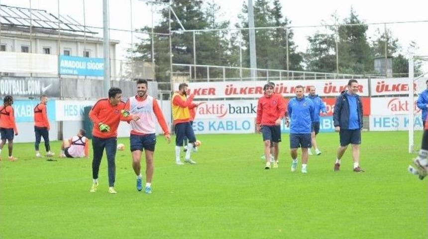 Trabzonspor&rsquo;da Medipol Başakşehir Ma&ccedil;ı Hazırlıkları S&uuml;r&uuml;yor