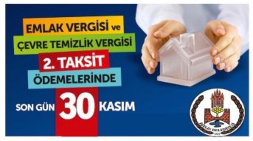 Belediyeden Vergi Uyarısı