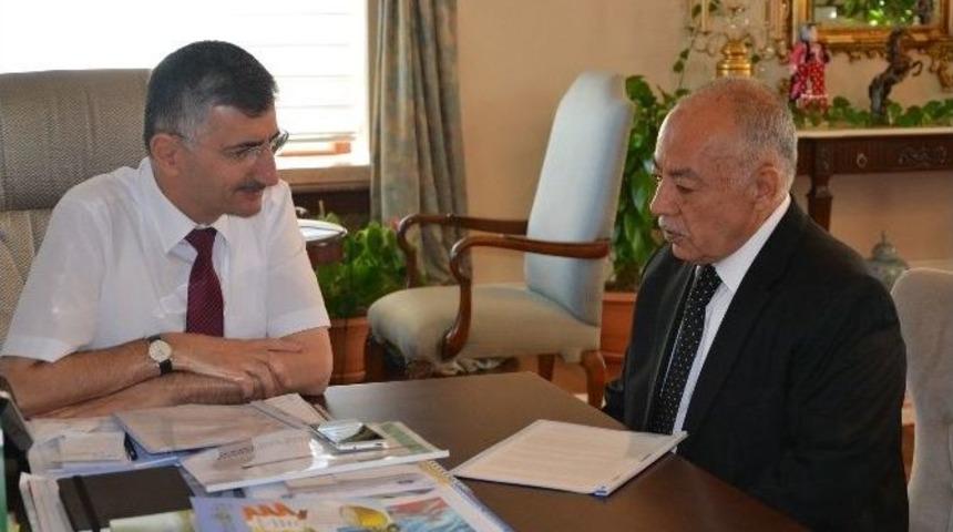 Turgutlu Metal Sanayicileri Ve İşadamları Derneği&rsquo;nden Vali Bektaş&rsquo;a Ziyaret