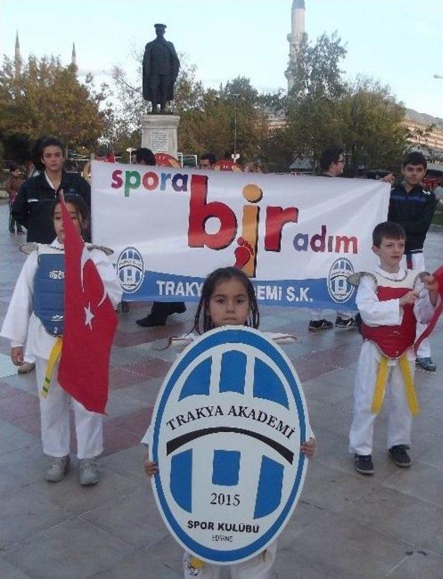 Trakya Akademi’den ’spora Bir Adım’