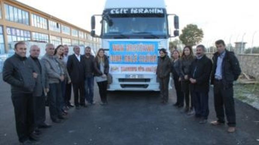 İpekyolu Belediyesi&rsquo;nden Cizre&rsquo;ye Yardım