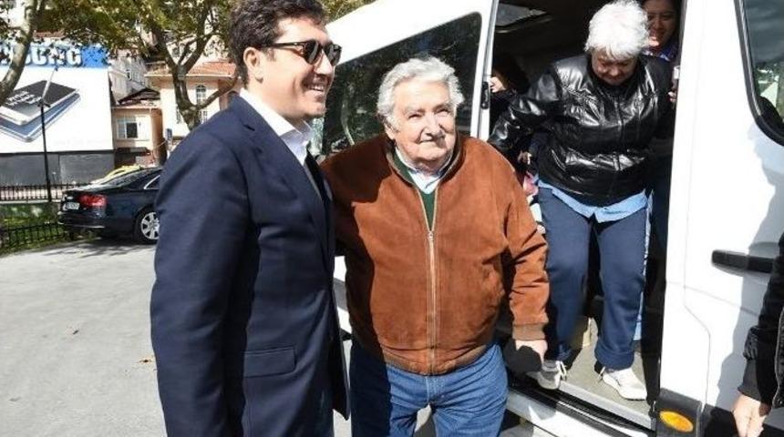 Başkan Hazinedar Jose Mujica&rsquo;yı Ağırladı