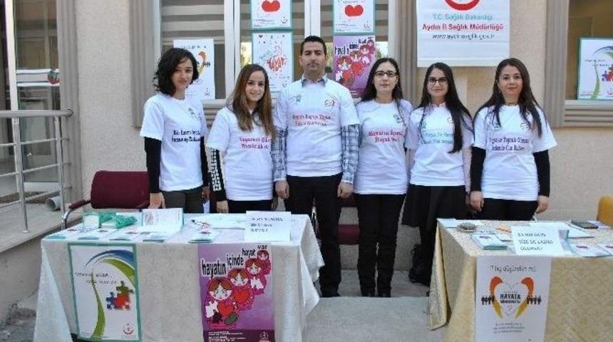 Aydın&rsquo;da Organ Bağışı Haftası İ&ccedil;in Stant Kuruldu