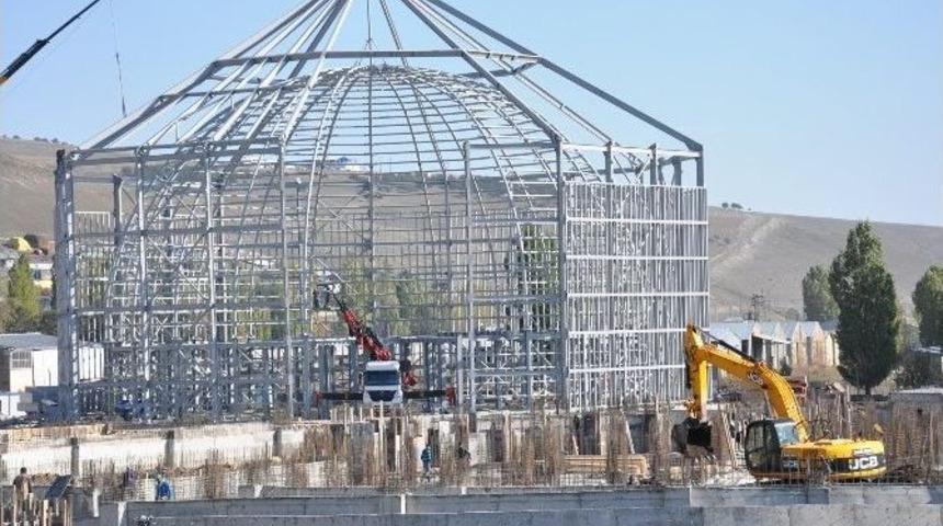 Sarıkamış Harekatı Kafkas Cephesi Tanıtım Ve Araştırma Merkezi&rsquo;nin Yapımı Devam Ediyor