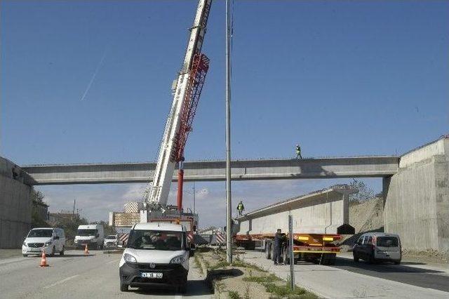 Malkara Bölge Hastanesi’ne Üst Geçit Yapılıyor