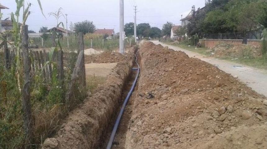 D&uuml;zce&rsquo;de 4 Mahallede İ&ccedil;me Suyu &Ccedil;alışması