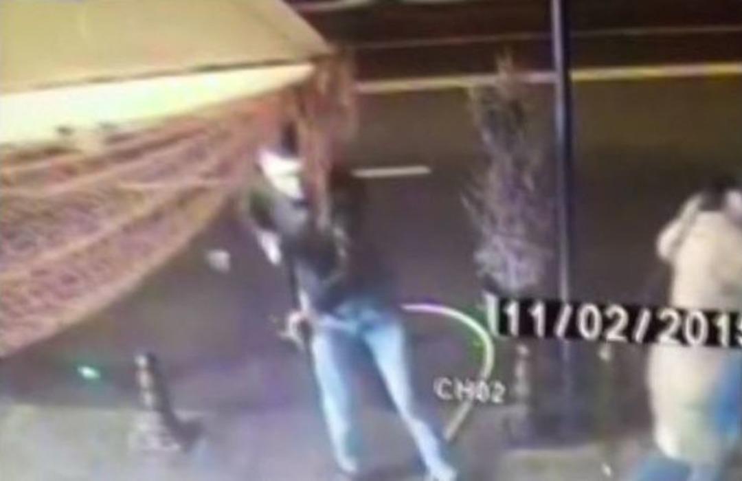 Sarıyer&rsquo;de Pompalı Dehşet Kamerada