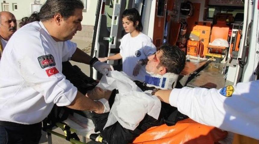 Dereye D&uuml;şen Gen&ccedil; Hastanelik Oldu