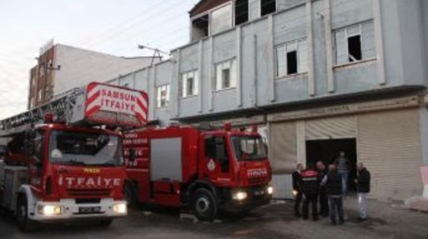 Tekstil Fabrikasında Yangın