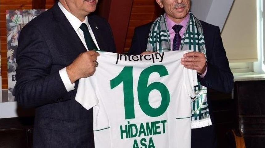 Marmarabirlik&rsquo;ten Bursaspor&rsquo;a Ziyaret