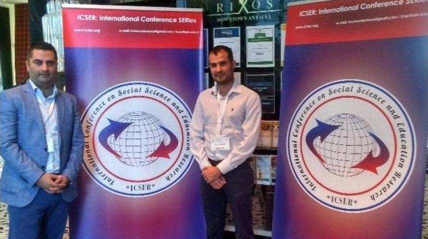 Ad&uuml; &Ouml;ğretim Elemanları Uluslararası Konferansta Bildiri Sundu