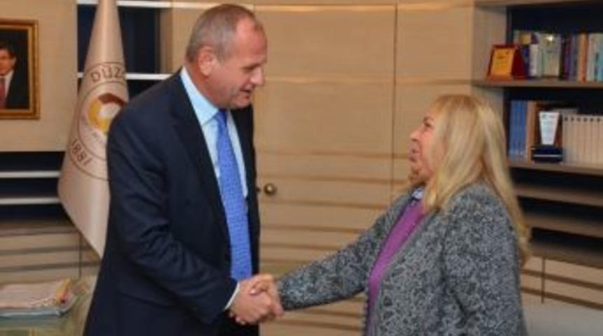 Dilber Ay&rsquo;dan Başkan Keleş&rsquo;e Ziyaret