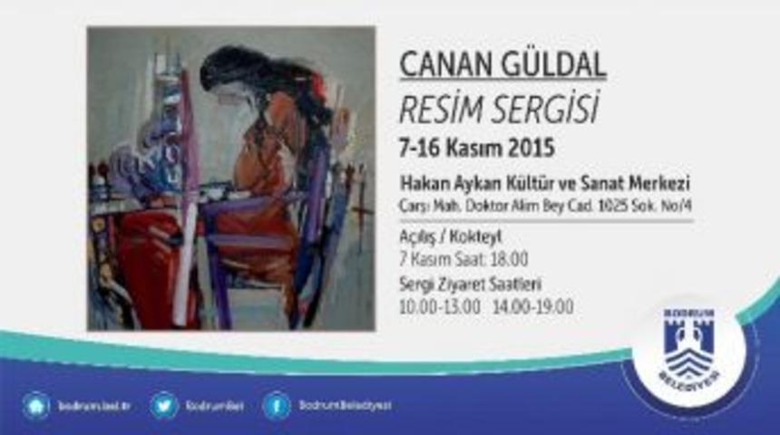 Canan G&uuml;ndal Resim Sergisi Bodrum&rsquo;da A&ccedil;ılıyor
