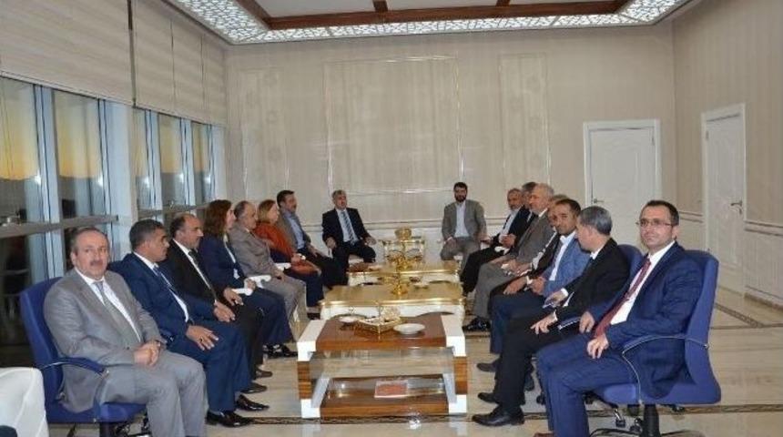 Ak Parti Milletvekillerinden, Başkan Polat&rsquo;a Ziyaret