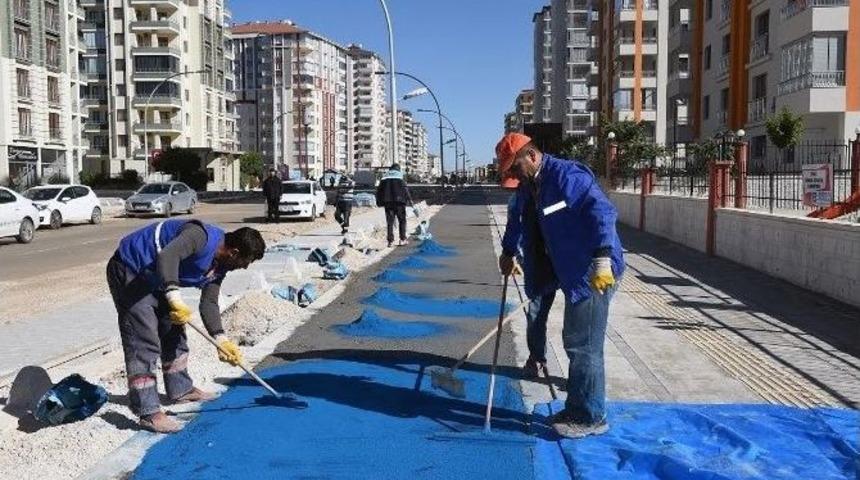 Başkan &Ccedil;akır, Fahri Kayahan B&ouml;lgesinde İncelemeler Yaptı