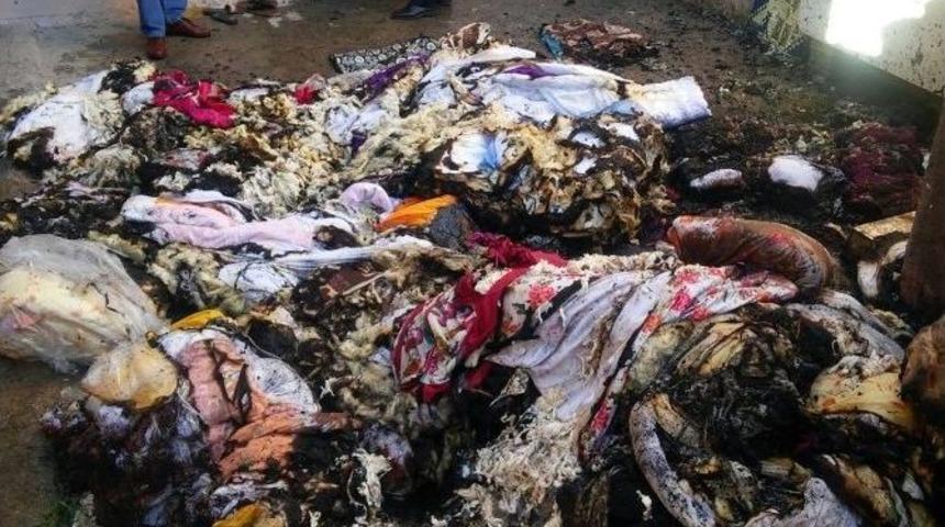 Eşine Kızdı, Yorganları Yaktı