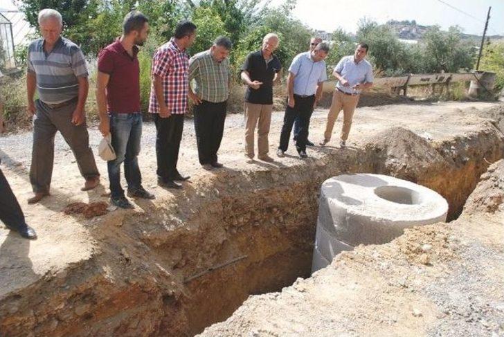 Büyükşehir’den Gazipaşa’ya Kanalizasyon Ve İçme Suyu Çalışması