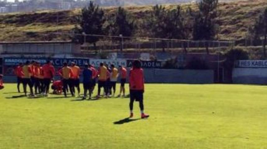 Trabzonspor Antrenmanında Gergin Anlar