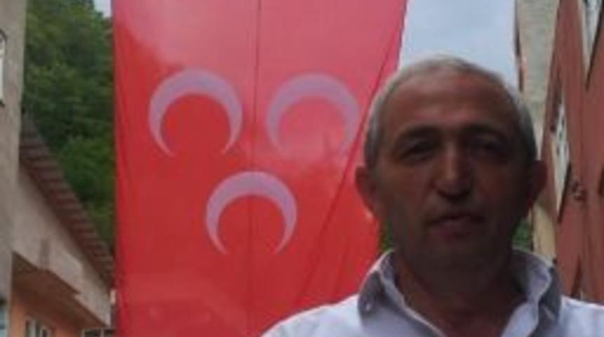 Mhp&rsquo;nin Giresun&rsquo;daki Kalesinde İstifa