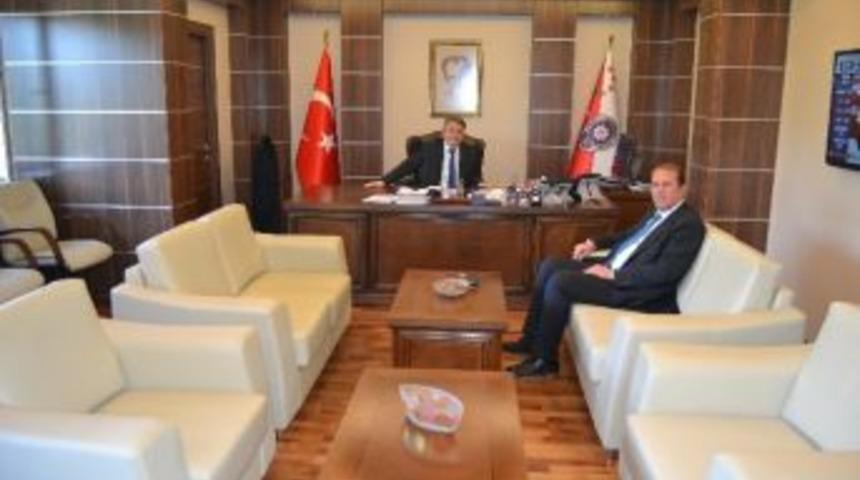 Karacan&rsquo;dan İl Emniyet M&uuml;d&uuml;r&uuml; Şahin&rsquo;e Ziyaret