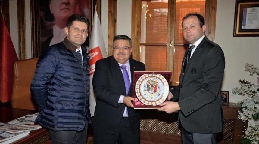 Başkan Yağcı&rsquo;ya Ziyaret