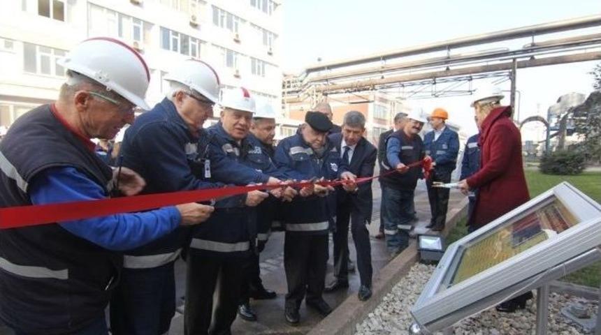 Kardemir’de Tarihi Fırının Taşıyıcı Ayakları Sergileniyor