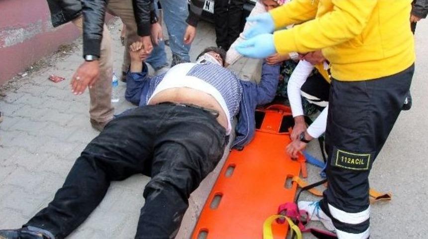 Gaziantep&rsquo;te Trafik Kazası: 1 Yaralı