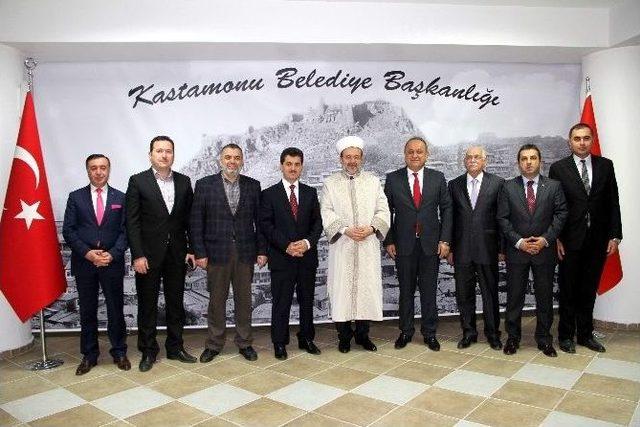 Diyanet İşleri Başkanı Mehmet Görmez;