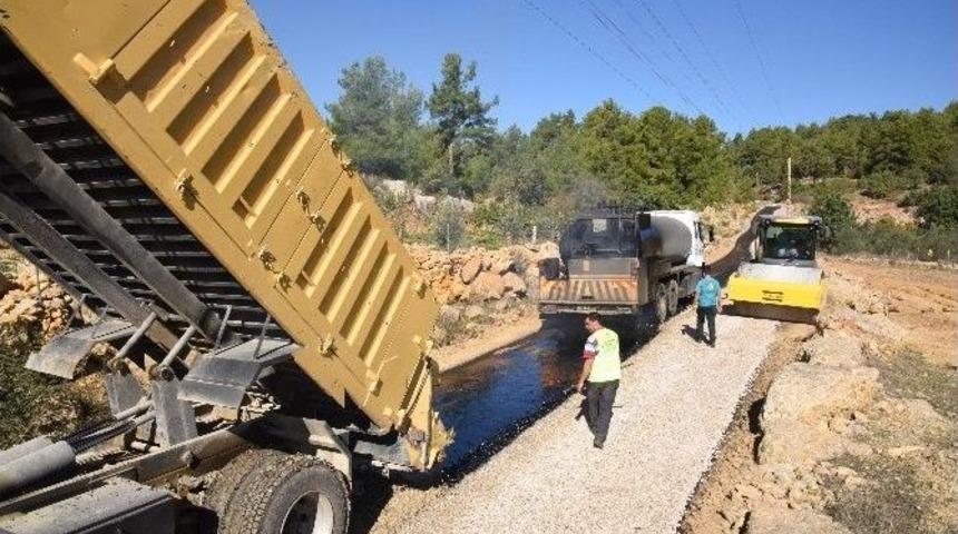 Alanya Saburlar&rsquo;da Asfalt Sevinci