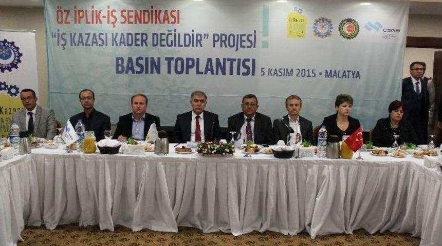 &Ouml;z İplik-iş Sendikası&rsquo;ndan &lsquo;iş Kazaları Kader Değildir&rsquo; Projesi