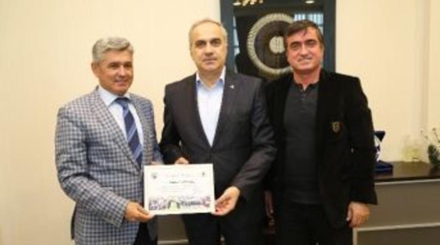 S&ouml;ğ&uuml;tl&uuml; Belediyesi&rsquo;nden Satso&rsquo;ya Teşekk&uuml;r Ziyareti