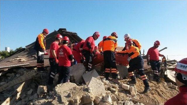 Konya’da Afad’dan Nefes Kesen Tatbikat