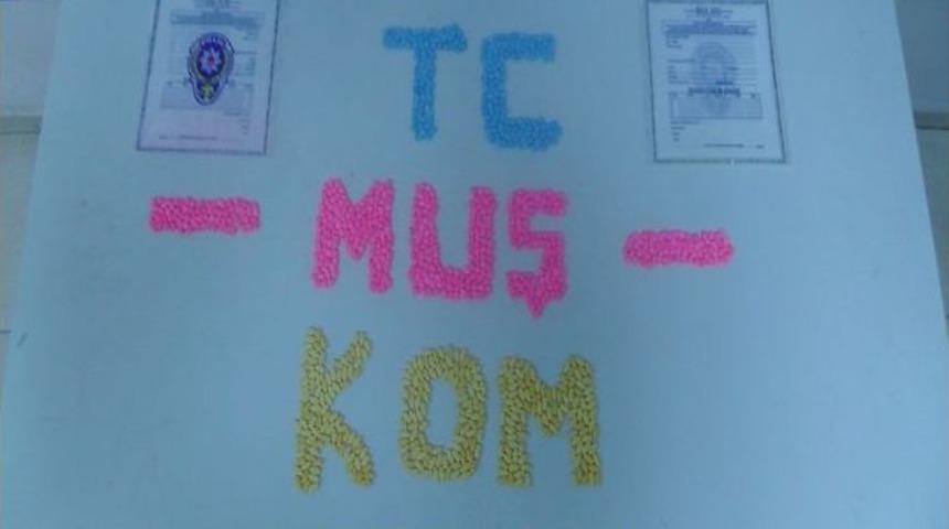 Muş&rsquo;ta Bin 505 Adet Extacy Hap Ele Ge&ccedil;irildi