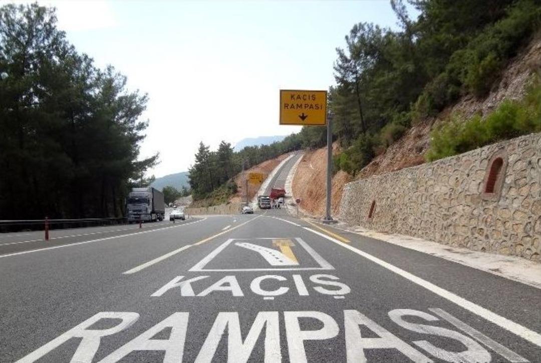 Ka&ccedil;ış Rampası Hayat Kurtarıyor