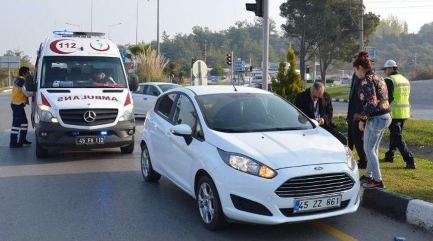 Osb Kavşağında Kaza: 1 Yaralı