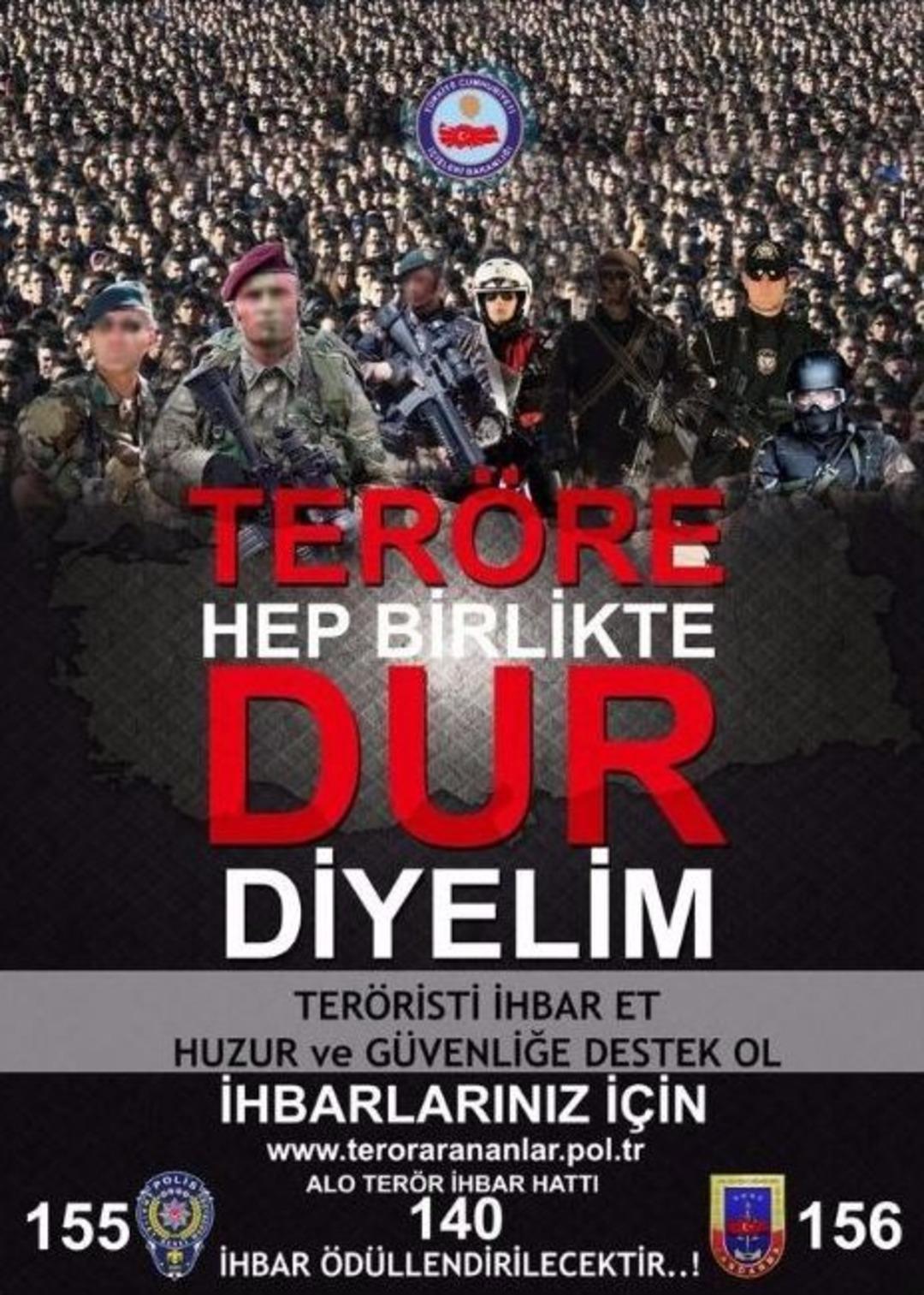 Ter&ouml;rle M&uuml;cadele Sosyal Medyada