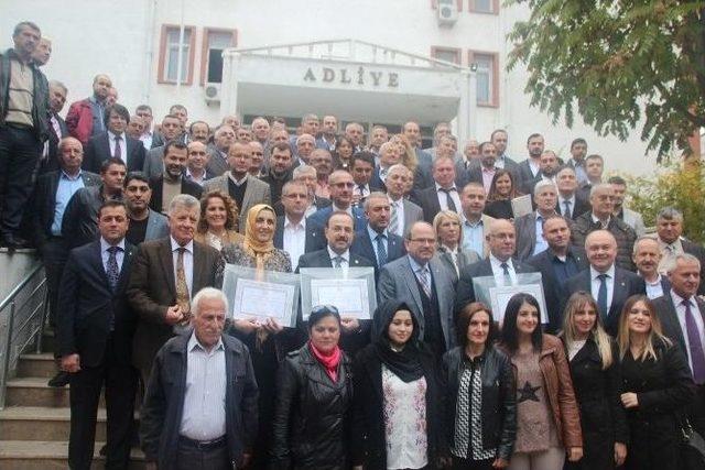 Ak Parti Tekirdağ Milletvekilleri Mazbatalarını Aldı