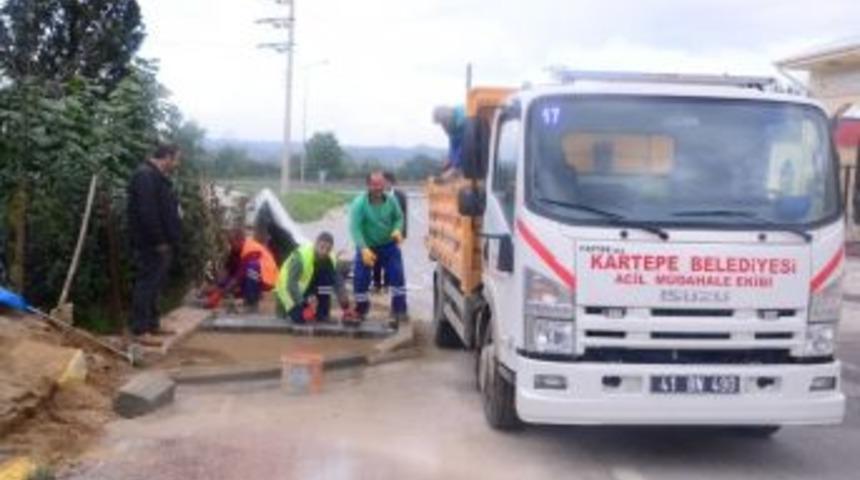 Kartepe&rsquo;nin Yollarında Hummalı &Ccedil;alışma