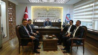 Ak Partili Belediye Başkanlarından Kaymakam Eldivan’a Ziyaret