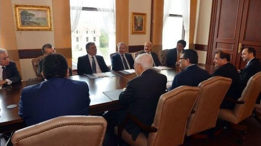 Tunus Nahda Hareketi Lideri Gannuşi&rsquo;den Abdullah G&uuml;l&rsquo;e Ziyaret