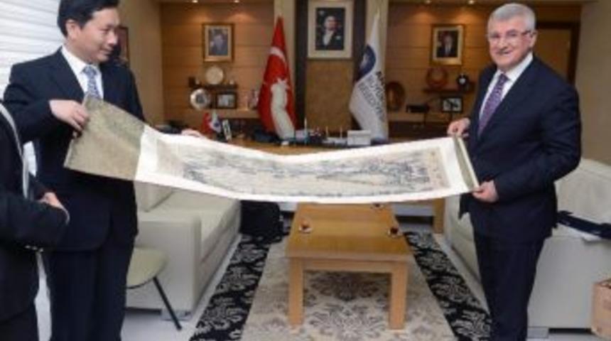 &Ccedil;in Heyetinden B&uuml;y&uuml;kşehir Ziyareti