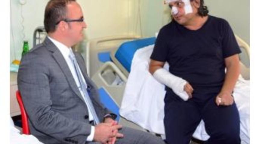 Turan&rsquo;dan Darp Edilen Doktora Ziyaret