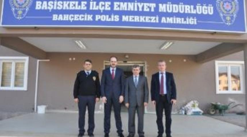 Bah&ccedil;ecik Polis Merkezine Emniyet&rsquo;ten Tam Not