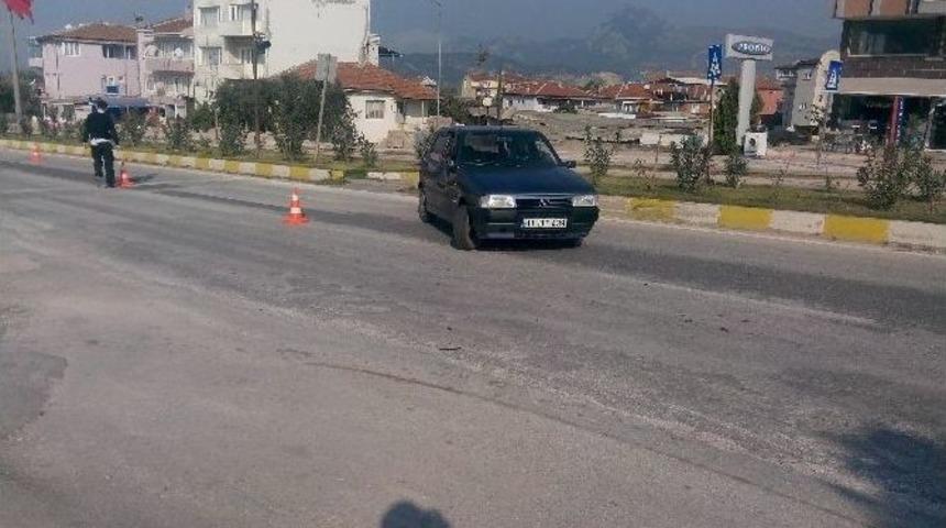 Osmaneli&rsquo;de Otomobil Yayaya &Ccedil;arptı