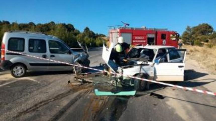 Denizli&rsquo;de Kaza: 1 &Ouml;l&uuml;