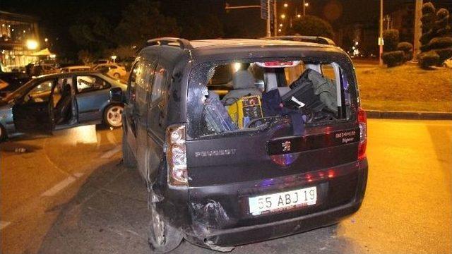 Samsun’da Trafik Kazası: 2 Yaralı