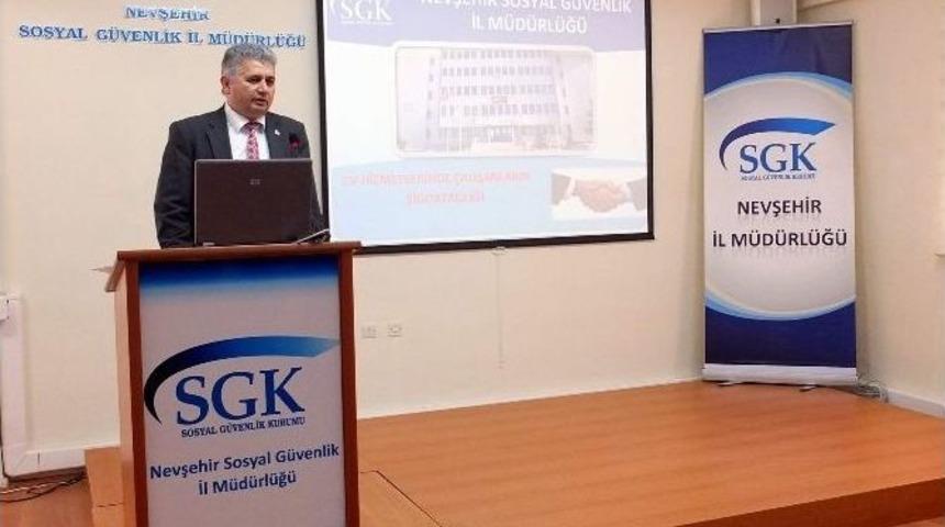 Ev Hizmetlerinde &Ccedil;alışanların Sigortalılığı Konulu Seminer Verildi