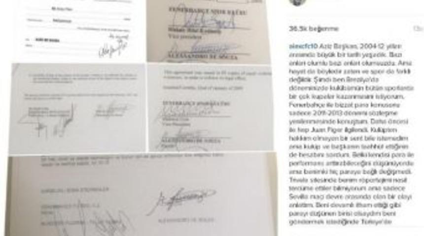 Alex&rsquo;den Yıldırım&rsquo;a Cevap Gecikmedi