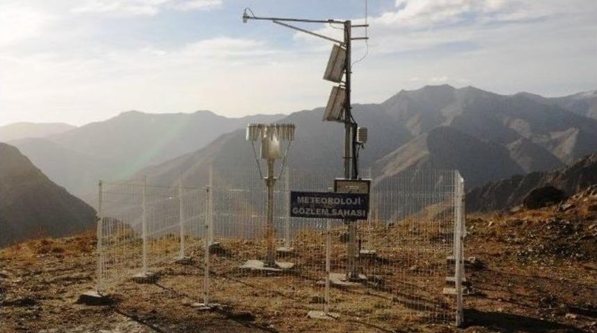 Bah&ccedil;esaray Yoluna Meteorolojiden G&ouml;zlem Sahası