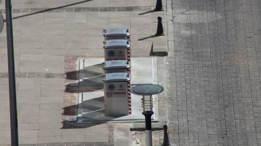 Uzunk&ouml;pr&uuml; Belediyesinden &Ouml;rnek &Ccedil;&ouml;p Konteynerı